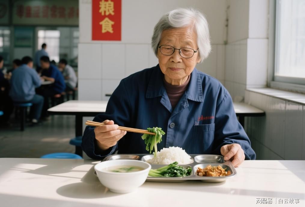 IM电竞APP-女人退休1年仍在公司食堂用膳，公司突然遇到难处，女人：我来吧